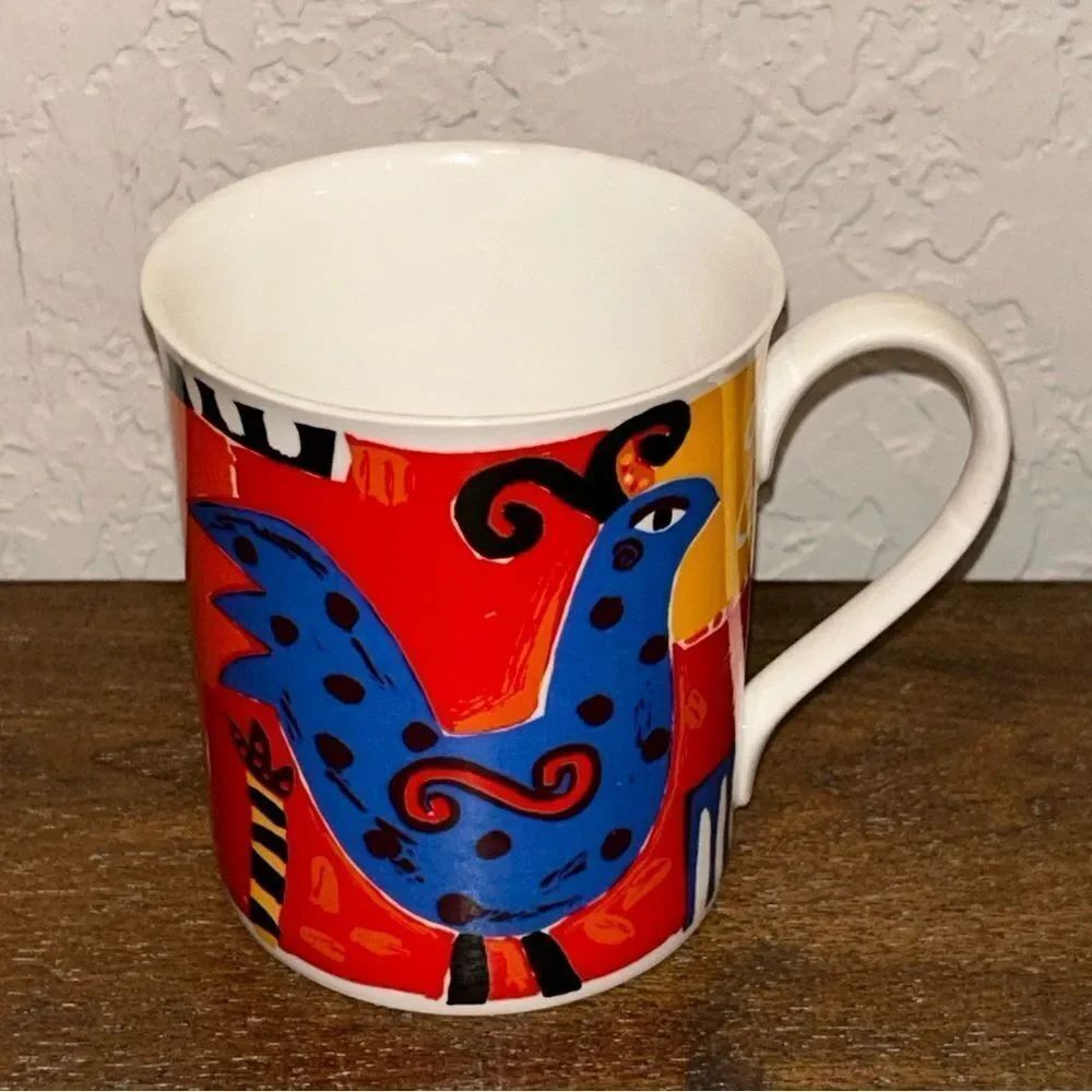 REPEAT REPEAT Stoke England Primitive Ceramic Cup Mug